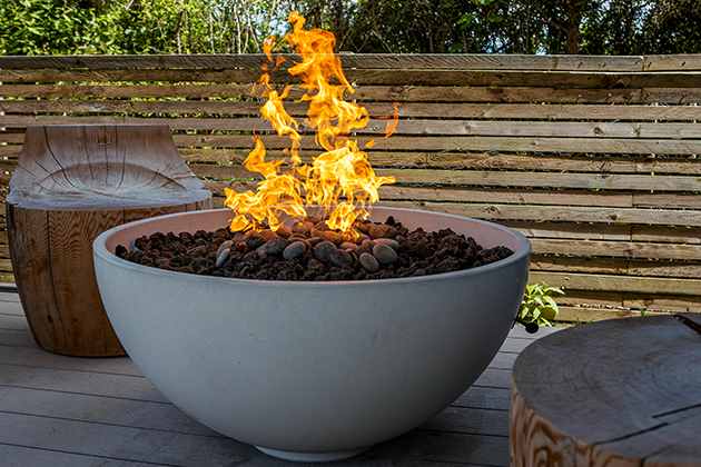 LPG Firepit installed by LondonGAS